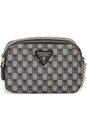 Guess Bandolera con placa del logo