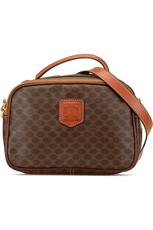 Céline Bolso satchel Macadam de lona revestida 1994