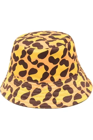 Fendi Sombrero de pescador con motivo de leopardo