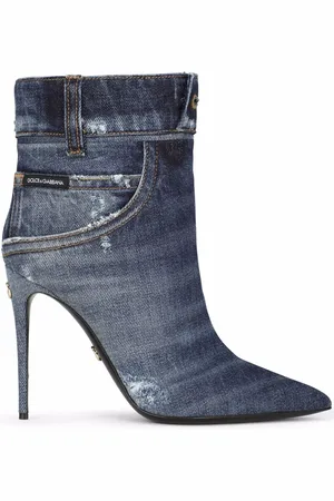 Dolce & Gabbana Botines con vaquero en patchwork