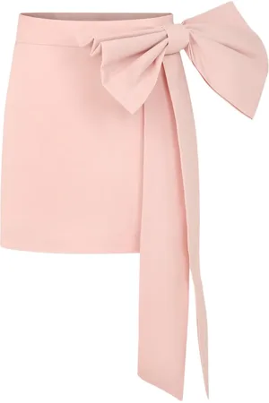CAROLINE BOSMANS Minifalda con detalle de lazo