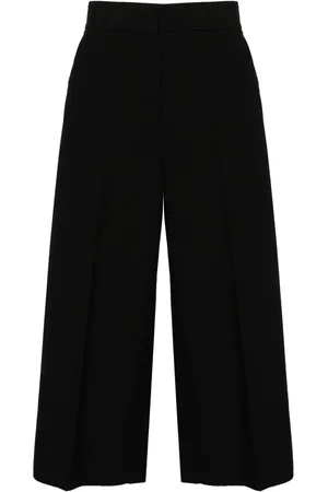 Msgm Pantalones anchos estilo capri