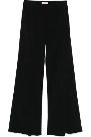 ALBERTO BIANI Pantalones palazzo de crepé