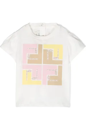 Fendi Camiseta con logo estampado