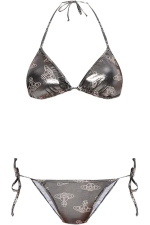Vivienne Westwood Bikini con estampado Orb