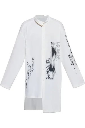 YOHJI YAMAMOTO Camisa estampada