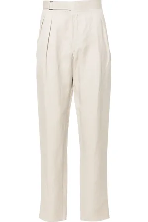 CANALI Pantalones ajustados Adjuster de talle medio