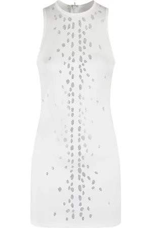 DAVID KOMA Vestido con apliques