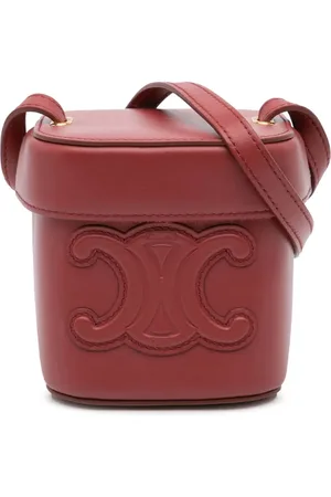 Céline 2022 Small Calfskin Cuir Triomphe Box Bag crossbody bag