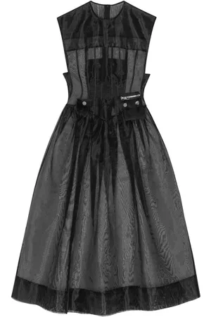 Ganni Vestido semitransparente