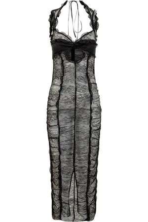 De La Vali Vestido midi Pampato