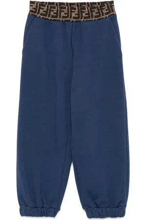 Fendi Pantalones de chándal con logo FF
