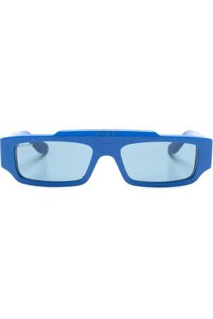Gucci Gafas de sol GG-Supreme con montura rectangular