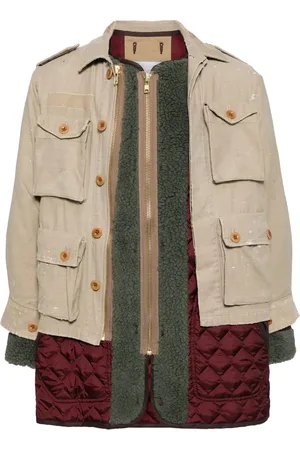 Kolor Chaqueta con diseño patchwork