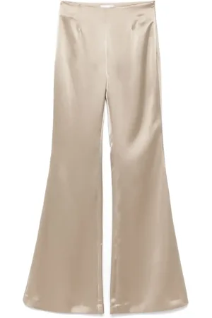 GALVAN Pantalones de satén