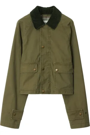 Burberry Chaqueta estilo militar de algodón