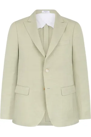 Boglioli Blazer de mezcla de lino