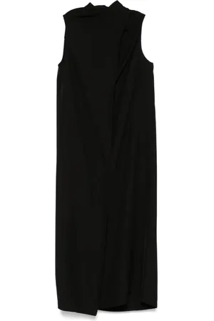 UMA WANG Vestido midi sin mangas