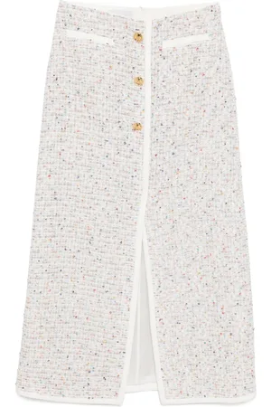 Giambattista Valli Falda con detalle de lentejuelas