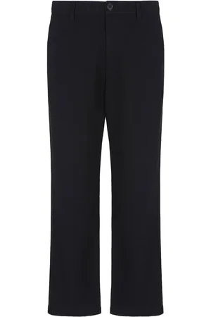 Armani Exchange Pantalones chinos con parche del logo