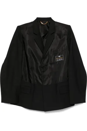 Victoria Beckham Blazer con etiqueta del logo