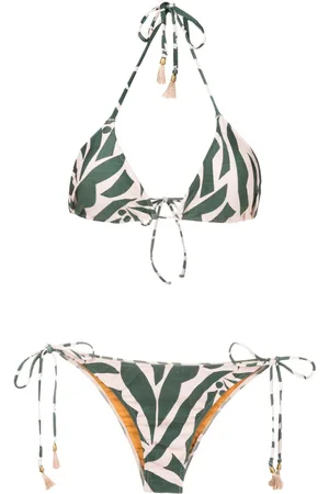 Lygia & Nanny Bikini Maya con estampado abstracto