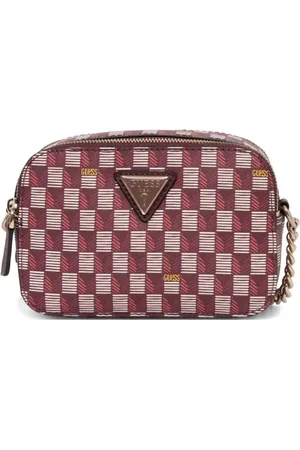 Guess Bandolera con placa del logo