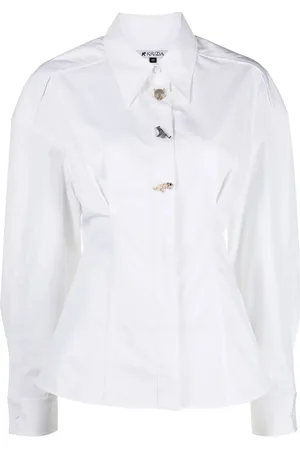 KRIZIA Camisa con botones en contraste
