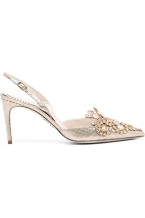 RENE CAOVILLA Zapatos Veneziana con tacón de 80 mm