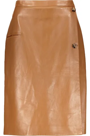 Burberry Falda de piel