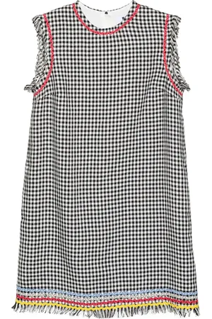 Msgm Vestido corto con flecos