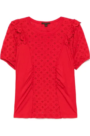 LOUIS VUITTON Blusa de manga corta 1990-2000