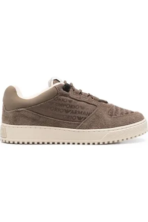 Emporio Armani Zapatillas con logo en jacquard