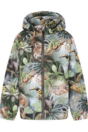 Molo Plumífero con estampado botánico