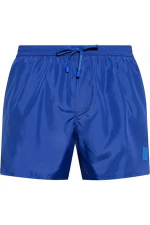 Balmain Bañador con parche del logo
