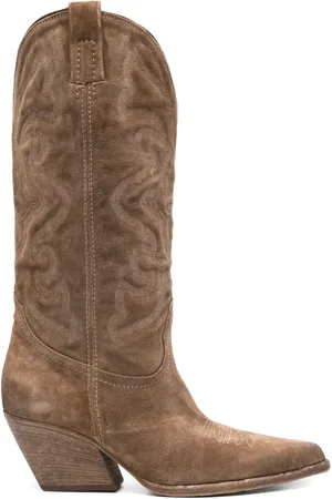 Elena Iachi Botas texan con tacón de 55 mm