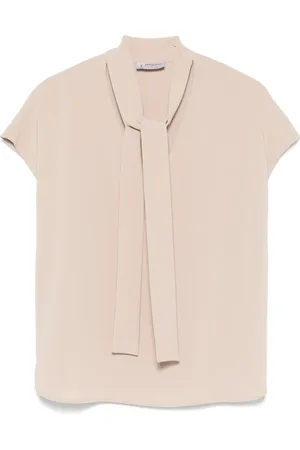 ALBERTO BIANI Blusa con lazo en el cuello