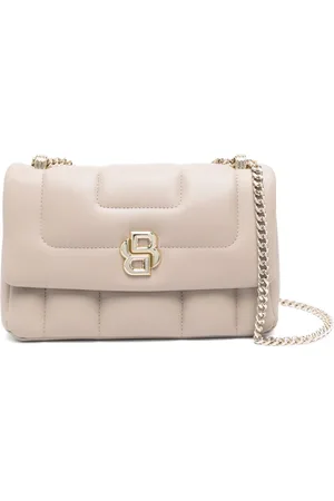 HUGO BOSS Bolso de hombro Double-B acolchado