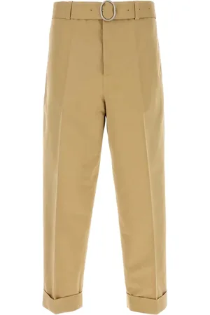 Jil Sander Pantalones chinos con cinturón
