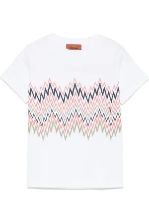 Missoni Camiseta con estampado en zigzag