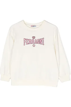 Chiara Ferragni Sudadera con logo bordado
