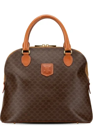 Céline Bolso de mano Macadam Coated Canvas Dome 1998