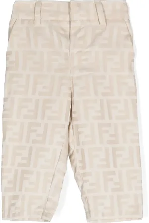 Fendi Pantalones con motivo FF