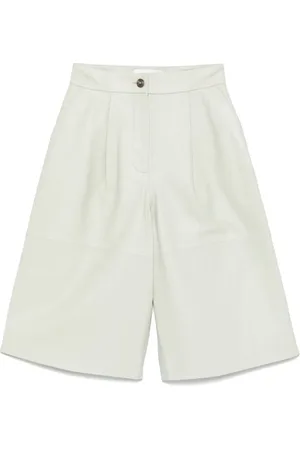 YVES SALOMON Pantalones cortos de piel