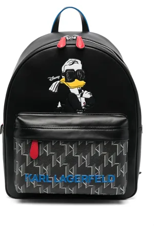 Karl Lagerfeld Mochila con logo de x Disney