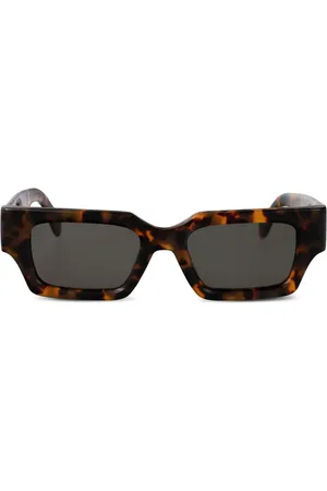 Palm Angels Gafas de sol con efecto de carey