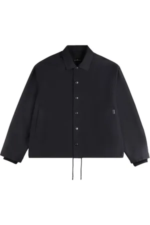 Hogan Chaqueta de algodón con detalle drapeado