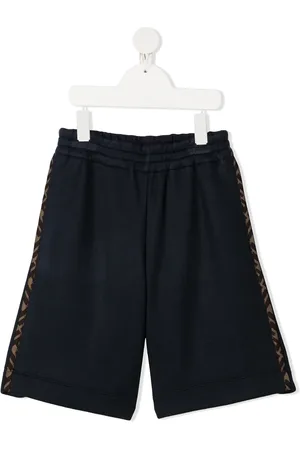Fendi Bermudas con ribete del logo