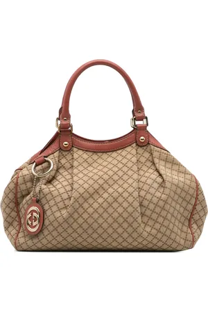 Gucci Bolso shopper Sukey mediano con lona Diamante 2000-2015