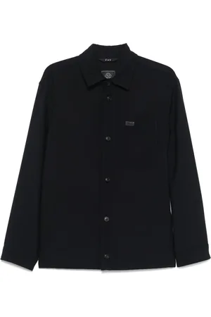 FAY Sobrecamisa de lana